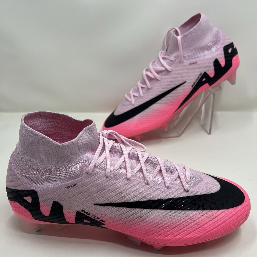 Nike Zoom Superfly 9 Elite FG Pink Foam Men's Size 9 Soccer Cleats FD0241-601